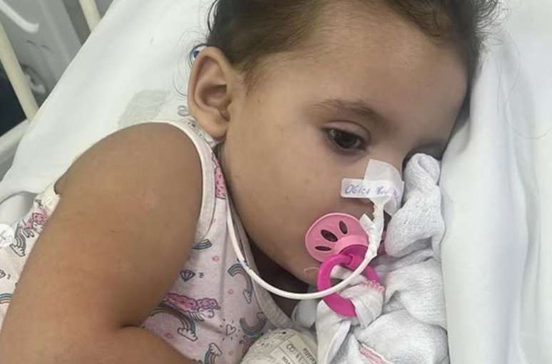 Sophia Andrade da Silva teve les&atilde;o cerebral ap&oacute;s choque el&eacute;trico