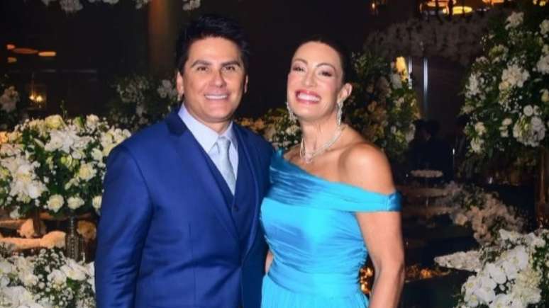 A atriz e o jornallisa trocaram declara&ccedil;&otilde;es em suas redes