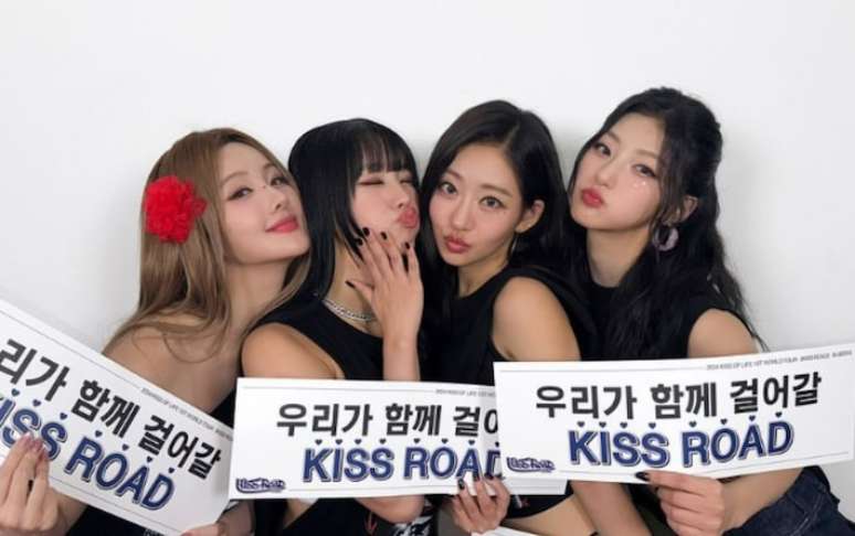 Kiss of Life, grupo de k-pop, faz live pol&ecirc;mica