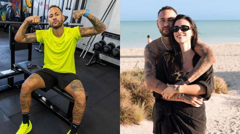 Neymar e Bruna Biancardi surpreendem ap&oacute;s pol&ecirc;mica de nova trai&ccedil;&atilde;o