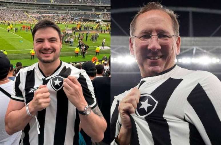 Reprodu&ccedil;&atilde;o / Instagram e Vitor Silva / BFR - Legenda: Felipe Neto e John Textor