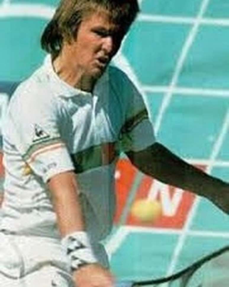 Ivan Kley na juventude competindo como tenista