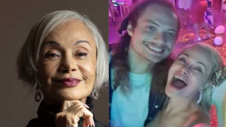 T&acirc;nia Alves e Israel Schottz