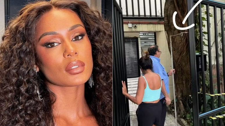 Mc Rebecca is affected by the iron construction in Copacabana; The singer was taken to the hospital
