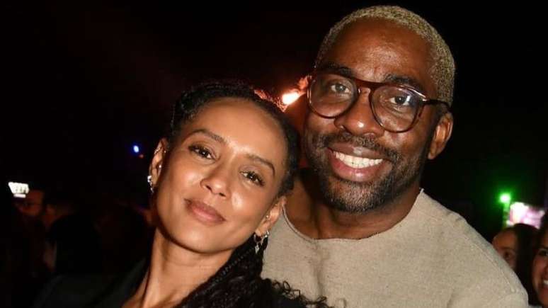 Ta&iacute;s Ara&uacute;jo e L&aacute;zaro Ramos