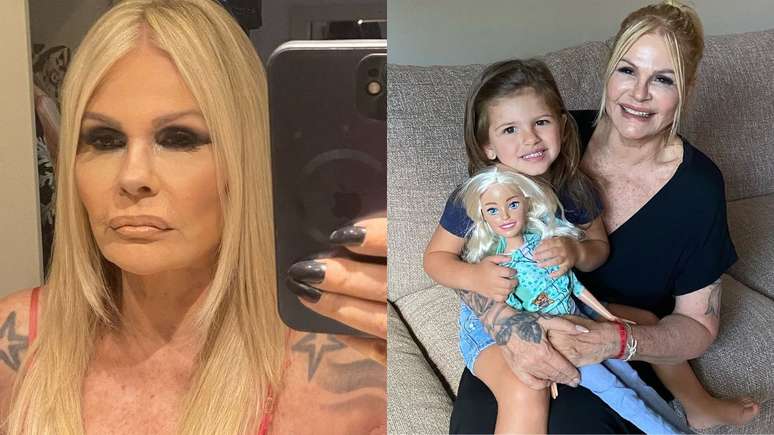 Monique Evans lamenta falta de convite para aniversário de neta