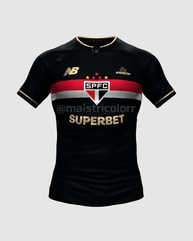 Suposta camisa 3 do S&atilde;o Paulo vaza na Internet (Photo by maistricolorr)