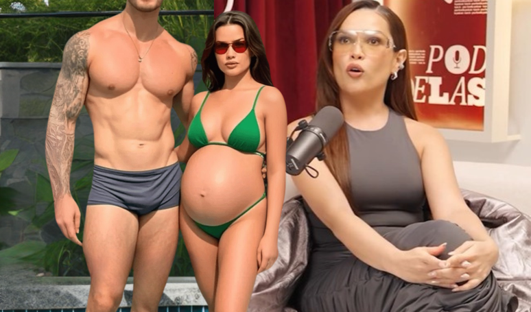 Juliette quebra o sil&ecirc;ncio sobre rumores de gravidez com namorado Kaique: 'Logo dois!'.