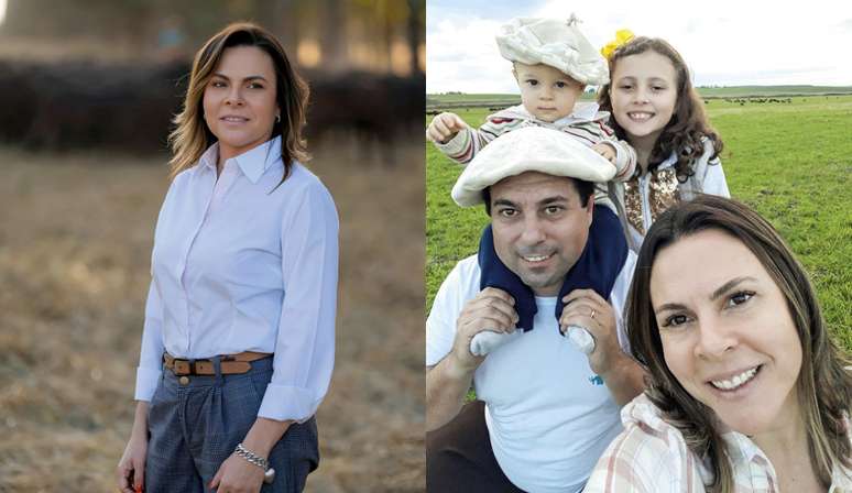 Casada com Raul Soares, Ana Doralina &eacute; m&atilde;e de Florencia e Martin