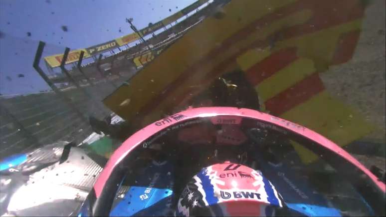 Jack Doohan durante acidente no TL2