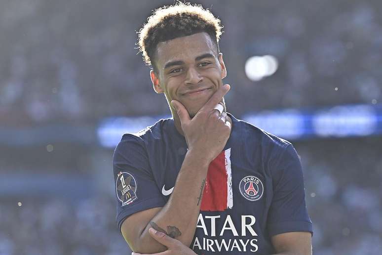 Désiré Doué anotou o gol da vitória do PSG – Divulgação / PSG