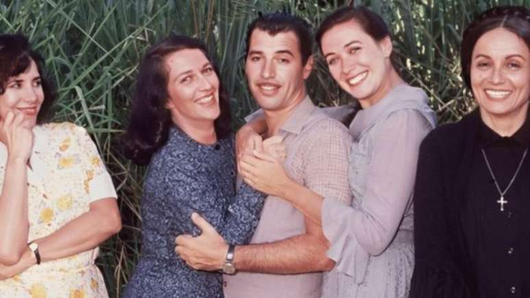 Parte do elenco de Tieta