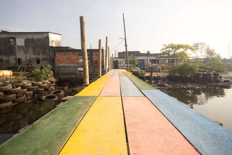 Jardim São Manoel, em Santos, litoral paulista, terá museu pensado e construído pelos moradores, em sete locais.