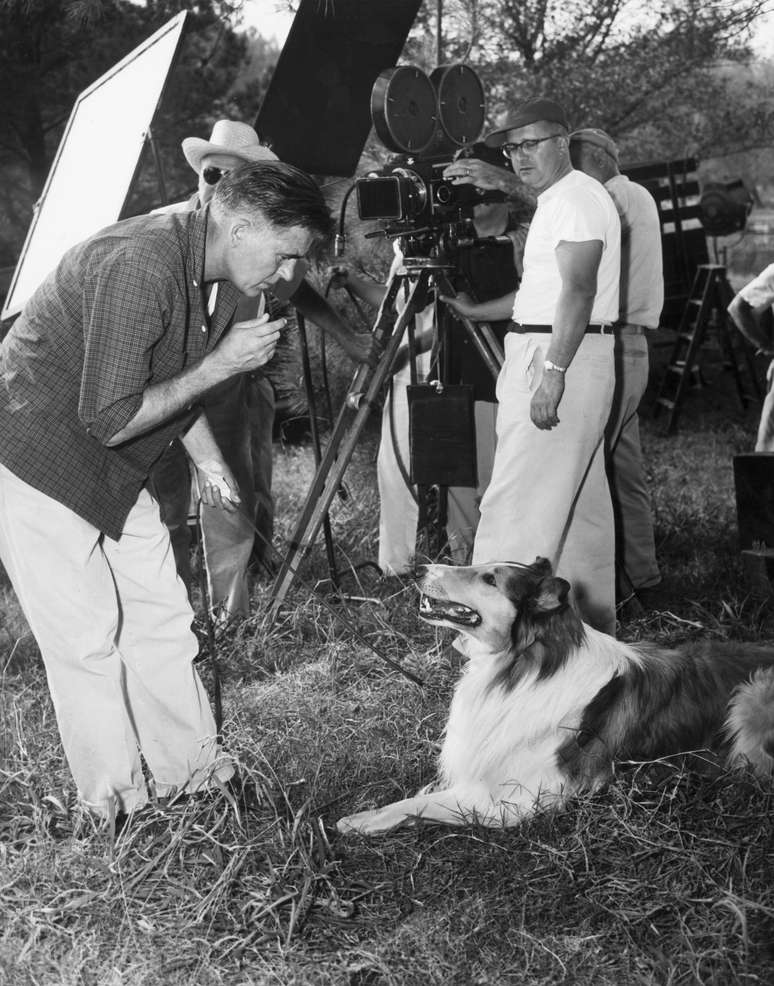 Pal e o diretor Richard Thorpe 