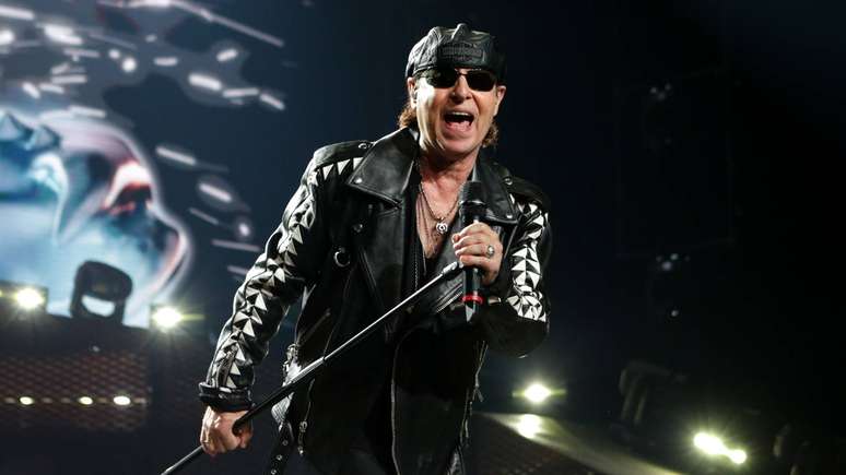 Klaus Meine, vocalista do Scorpions, em 2023 -