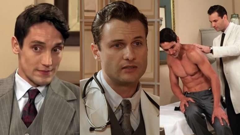 Tobias (Cleiton Morais) e Lauro (Marcelo Argenta) em &Ecirc;ta Mundo Bom! (Reprodu&ccedil;&atilde;o/Globo)