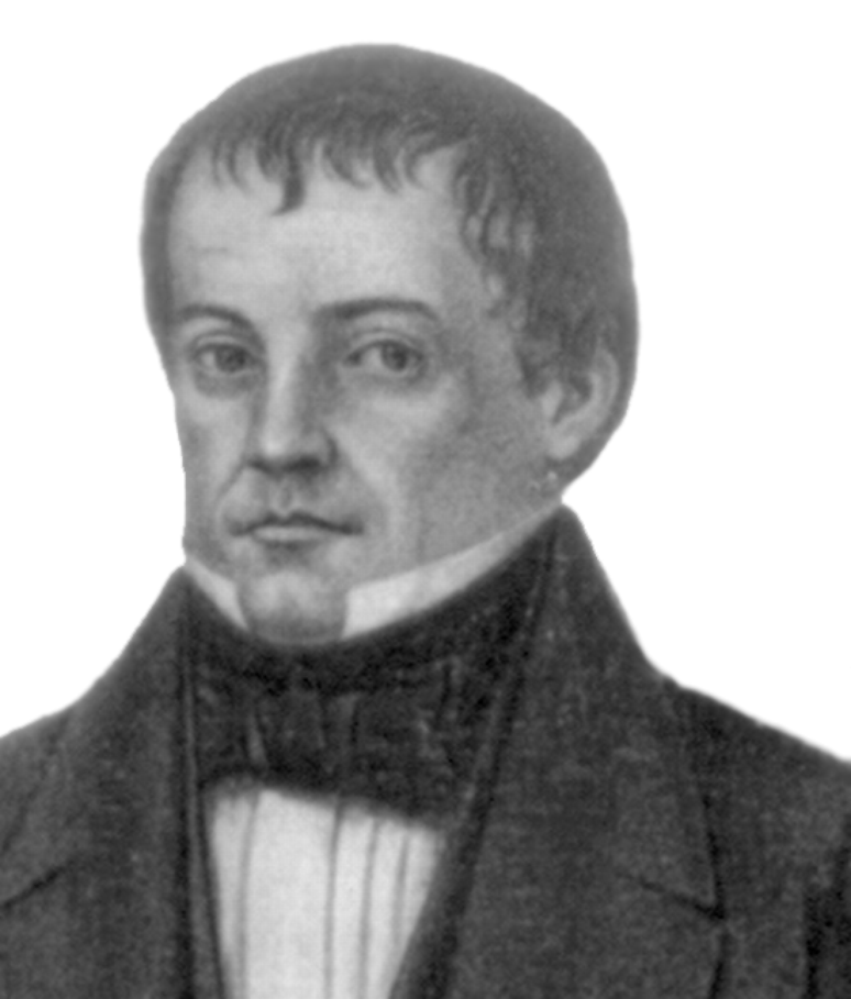 Feij&oacute;, em retrato feito por S&eacute;bastien Auguste Sisson em 1850