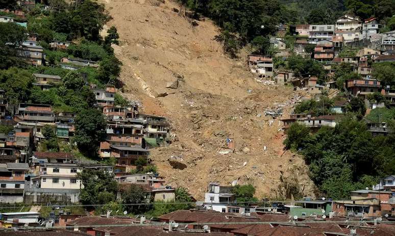 No complexo Pavão-Pavãozinho e Cantagalo, 62% das moradias estão em alta vulnerabilidade a deslizamentos.
