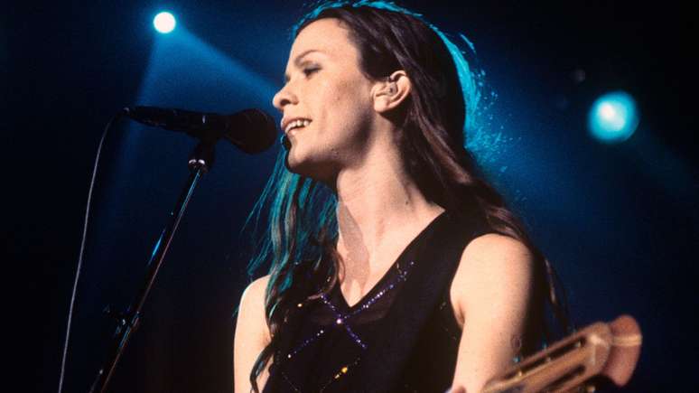 Alanis Morissette, em 1998 -