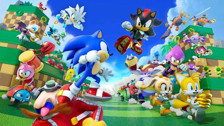 Sonic Rumble será lançado oficialmente em maio para PC e mobile