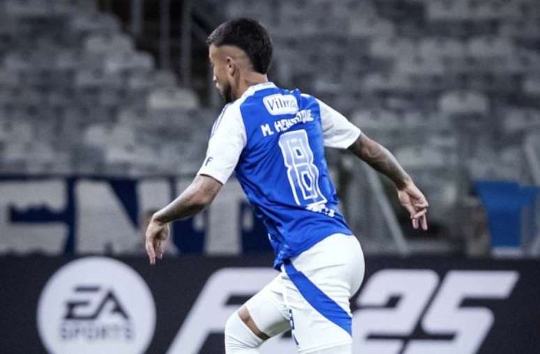 Gustavo Aleixo/Cruzeiro - Legenda: Matheus Henrique será desfalque no Cruzeiro