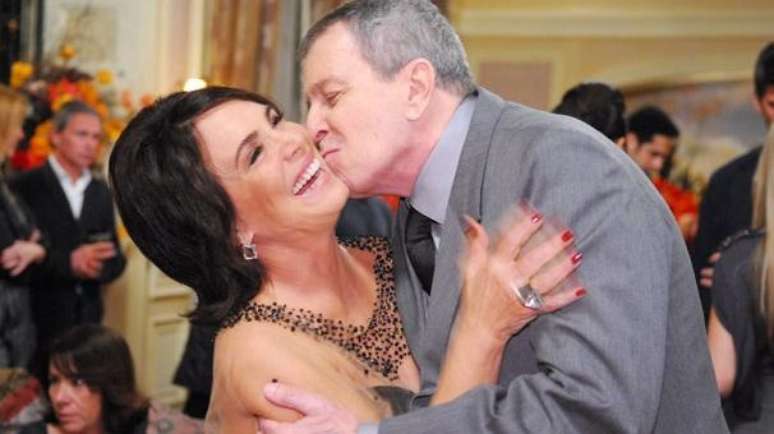 Casados na década de 1970, Regina Duarte e Daniel Filho ficaram amigos; em 'O Astro' foram um casal que se odiava