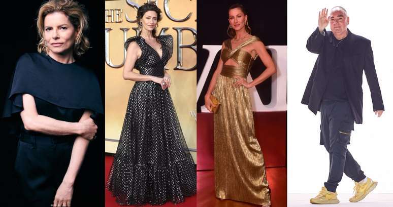 D&eacute;bora Bloch, Maria Fernando C&acirc;ndido e Gisele B&uuml;ndchen se destacaram com looks do estilista Reinaldo Louren&ccedil;o