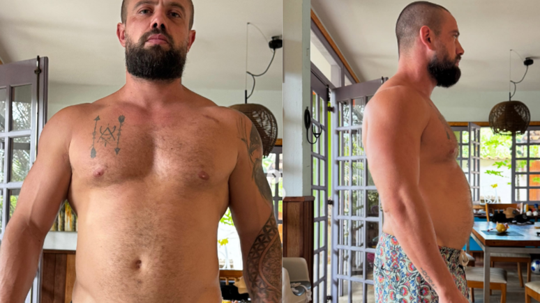 Rafael Cardoso hits the followers showing the transformation of the body: “inspiration”