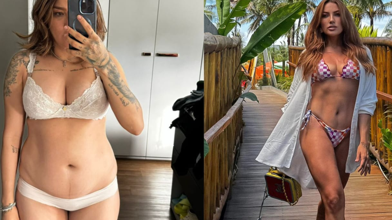 Thayse Teixeira perde 22 kg ap&oacute;s parto