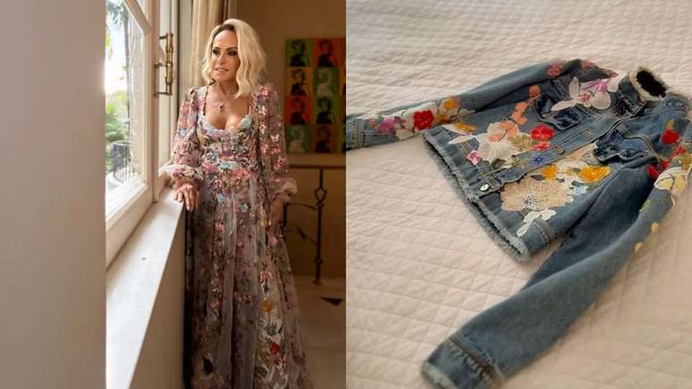 Ana Maria Braga no casamento e com a nova jaqueta
