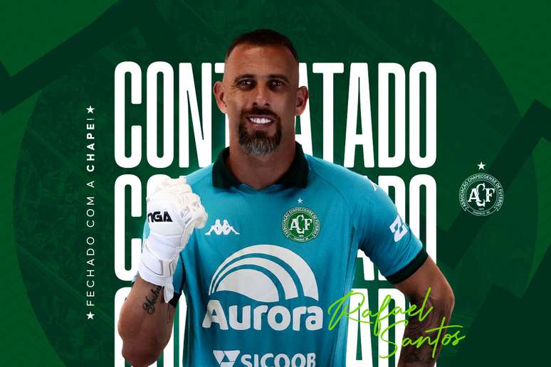 Rafael Santos é anunciado pela Chapecoense. 