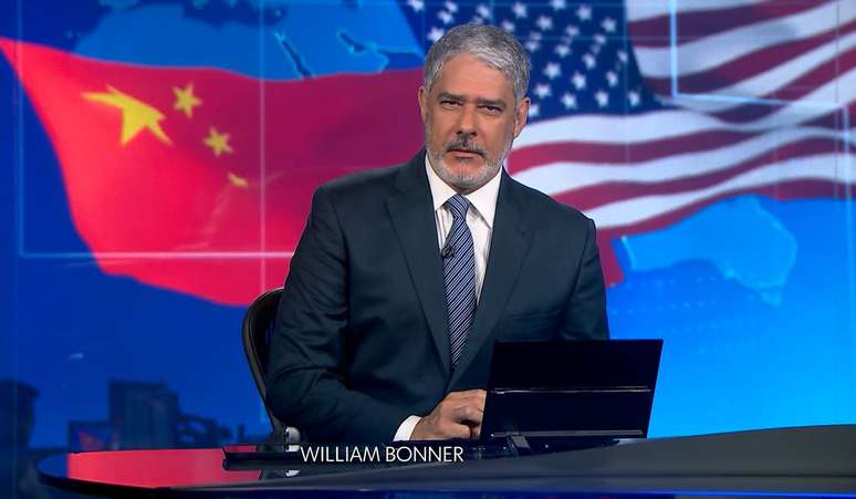 William Bonner anunciou que o 'JN' terá novidades relacionadas aos 60 anos da Globo