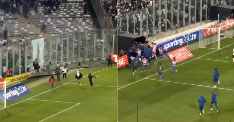 Confusão termina em mortes e adia partida entre Colo-Colo e Fortaleza