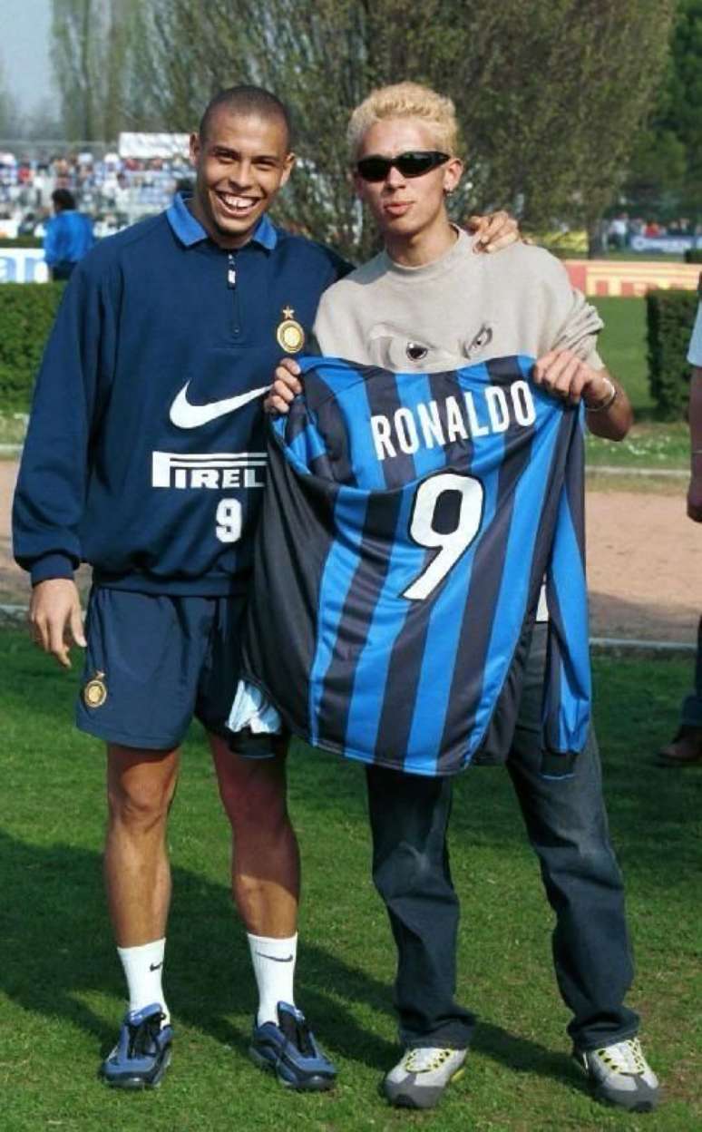 Ronaldo Nazário e Valentino Rossi