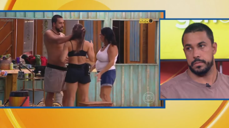 Maike assiste cenas em que puxa cabelo de Renata