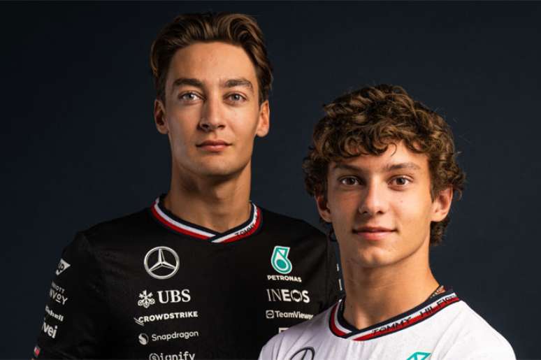 George Russell e Kimi Antonelli 