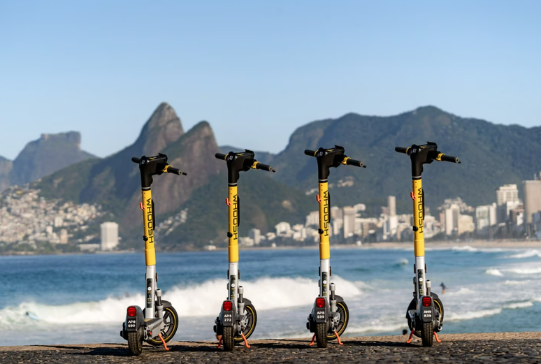 Acidentes com veículos de micromobilidade dispararam no Rio