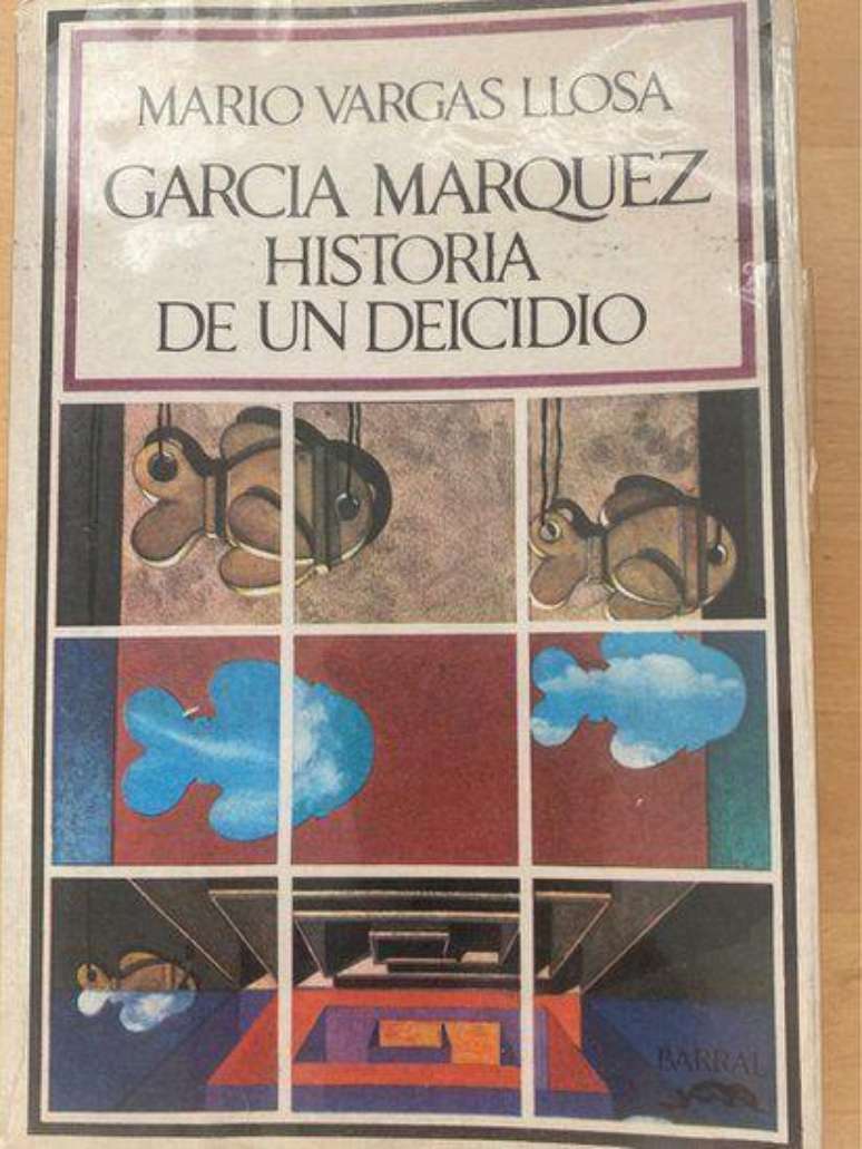 Capa do livro  'García Márquez: História de um deicídio'