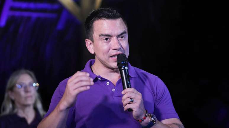 Presidente eleito do Equador, Daniel Noboa