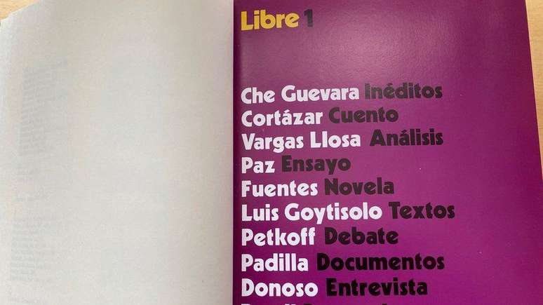 Capa da primeira edição da revista Libre