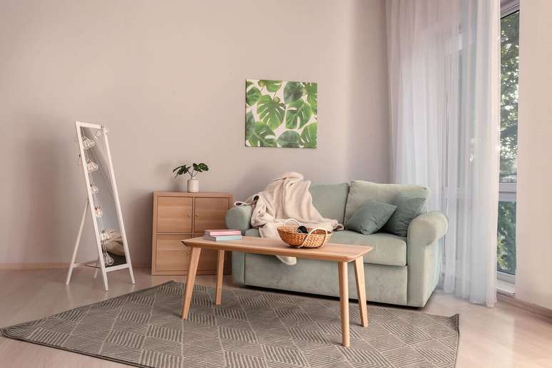 A decoração escandinava é marcada por cores claras