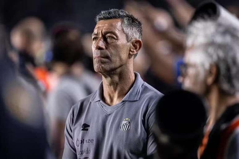 Pedro Caixinha no comando do Santos – Raul Baretta/Santos