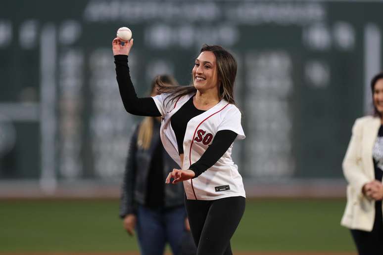 Karenna Groff se destacou como jogadora de futebol americano pela sua universidade, a MIT
