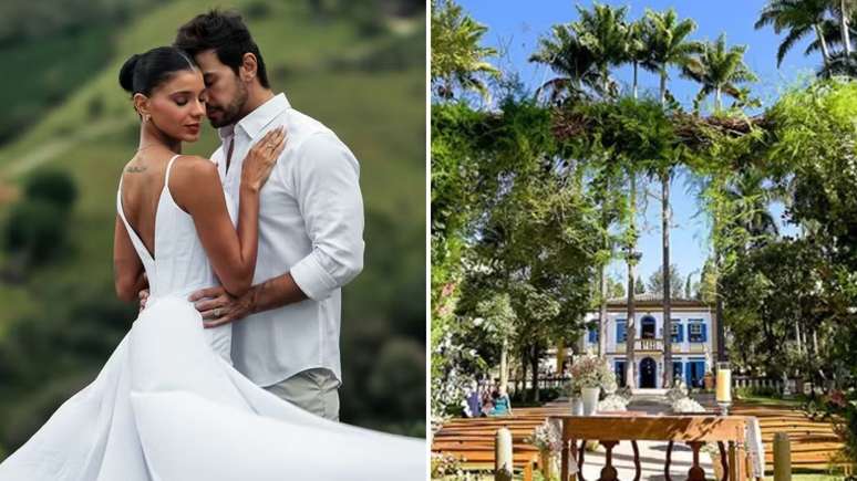 250 convidados, natureza e muito luxo: Tudo sobre o casamento de Jakelyne Oliveira e Mariano