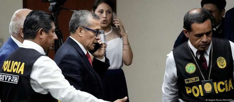 Após o julgamento, Humala foi imediatamente detido pela polícia e transferido para a prisão