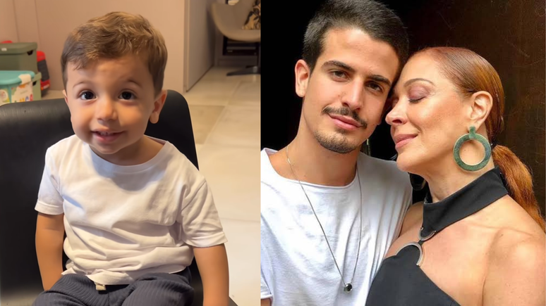 Enzo Celulari ganha mensagem fofíssima do irmão caçula