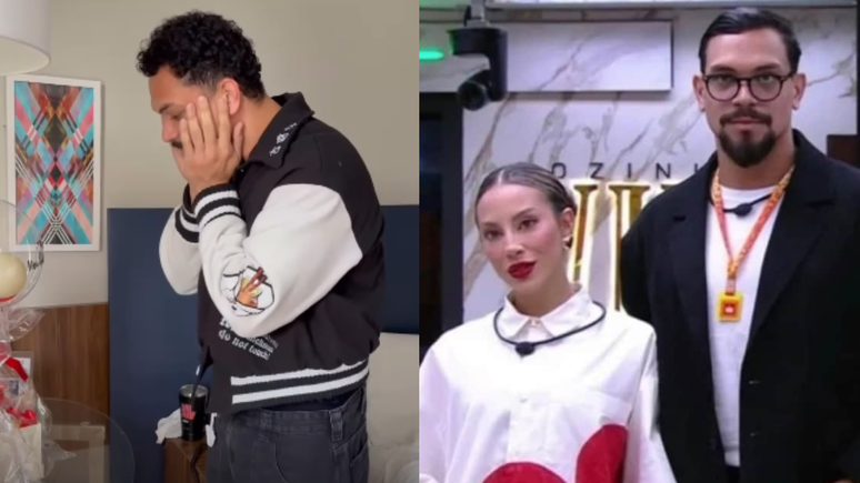 Vai dar namoro? Vinícius se derrete com surpresa de fãs que torcem por casal com Renata