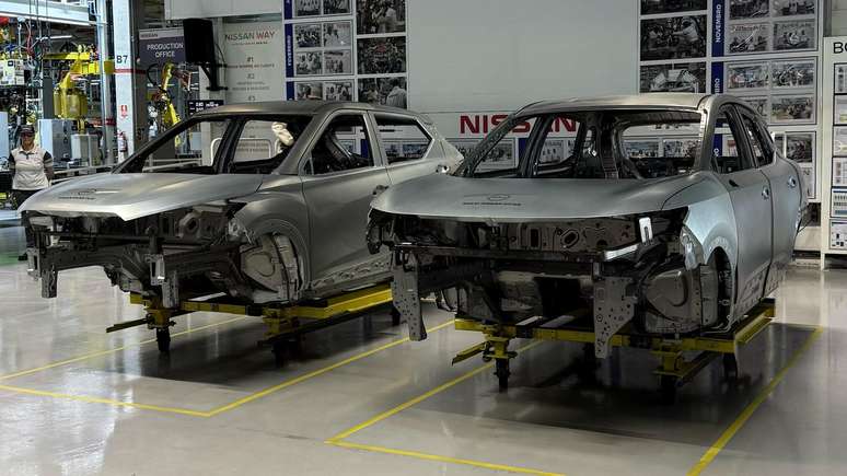 Produção do Nissan Kicks de 2ª geração em Resende, Rio de Janeiro