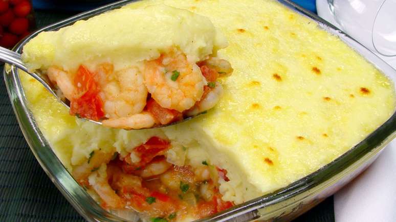 Escondidinho de camarão – Foto: Rodrigo Moreira