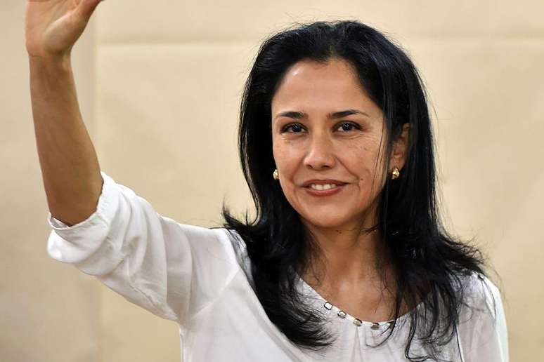 Foto de Abril de 2016 mostra Nadine Heredia